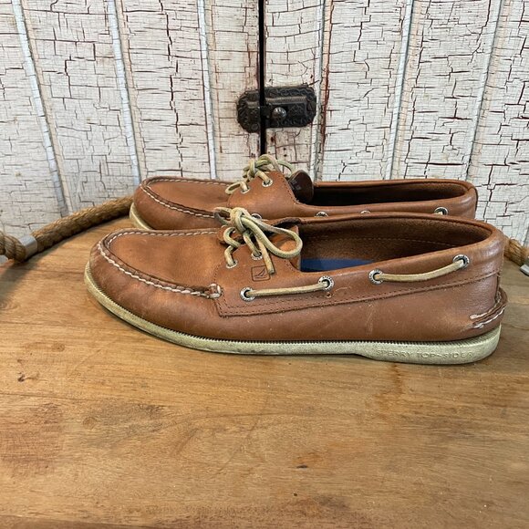 Sperry Authentic Classic Moccasin Boat Shoe Leather Men's 11 M - Picture 3 of 6